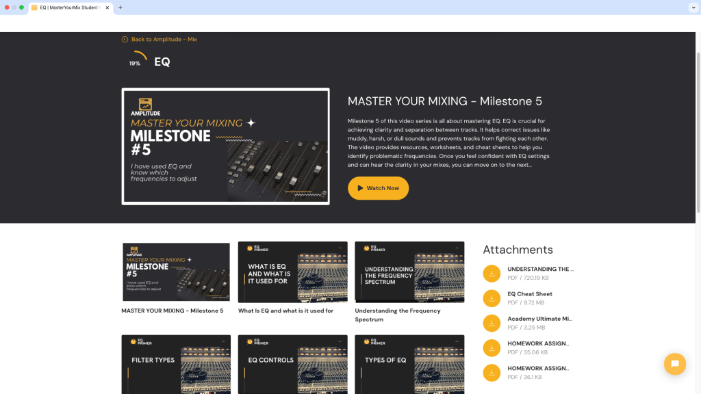 MasterYourMix Amplitude Program